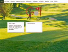 Tablet Screenshot of golf4u.be